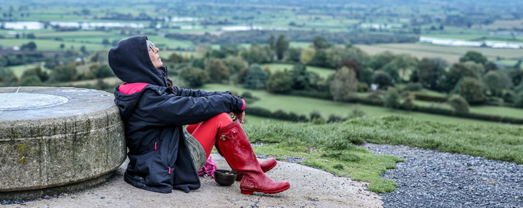 anne galvin on a hill